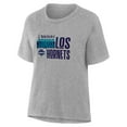 thumbnail image 2 of Women's Gray Charlotte Hornets Noches Training T-Shirt, 2 of 3