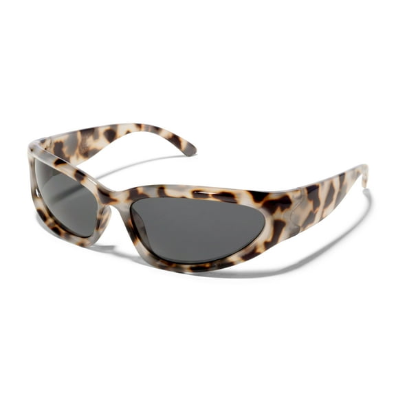 OONA Retro Fashion UV400 Vintage Cat Eye Wrap Around Mens Womens Sunglasses