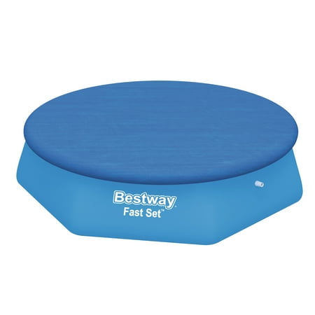 Bestway - 10 Foot Fast Set Pool Cover (Best Way To Elevate Foot)
