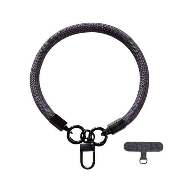 Cordón para teléfono cruzado con lengüetas ajustables y correa antirrobo para todos los teléfonos. Hebillas metálicas. Cordón universal para el cuello para teléfonos móviles, para mujeres y hombres.