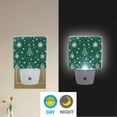 thumbnail image 5 of WOBOGO Green Christmas Tree LED Night Light 2 Pcs Set 0.5 Watt Wall Plug in Dusk to Dawn Automatic Switch Soft White Light, 5 of 7