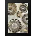 thumbnail image 2 of Reeves, Tom 13x18 Black Modern Framed Museum Art Print Titled - African Rings II, 2 of 5