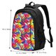 thumbnail image 5 of Balery Colorful Bananas Mochila con carga USB para hombre y mujer - Mochila impermeable y antirrobo para laptop con puerto USB para viajes, trabajo, 5 of 7