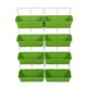thumbnail image 1 of Macetero Vertical Para Jardín, Montado En La Pared, Para Colgar En La Pared, Macizos De Flores, Barandilla, Macetero, Macetero De Pared Para Plantas De Interior, Soporte Para, 1 of 7