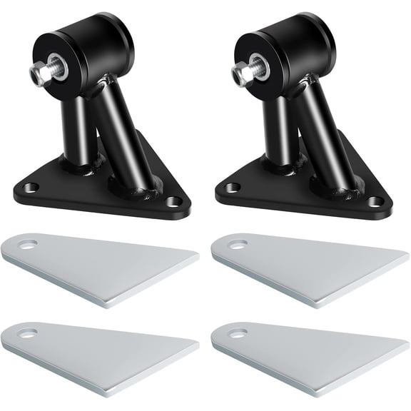 YIUIY Engine Weld-in Motor Mount Set Compatible with Chevy SBC/BBC Big Small Block 350 396 454