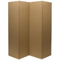 thumbnail image 2 of Red Lantern 6 ft. Tall Brown Temporary Cardboard Folding Screen - 4 Panel, 2 of 5