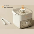 thumbnail image 6 of axGear Ice Cube Maker Box Portable Storage Tray with Cover, 6 of 8