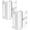 White, variant on Home Security Door Lock Door Reinforcement Lock Door Locks for Kids Safety Flip Door Lock Latch Childproof Night Lock Door Security Front Door Child Safety Lock