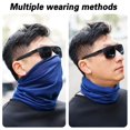 thumbnail image 4 of Bufanda deportiva para exteriores, calentador de cuello, unisex, para mujer y hombre, para senderismo, ciclismo, para la cabeza, bandana, pasamontañas, 4 of 5
