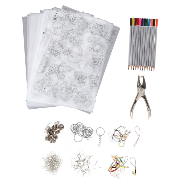 Hojas termorretráctiles Soledad Manualidades de papel termorretráctil 12 hojas