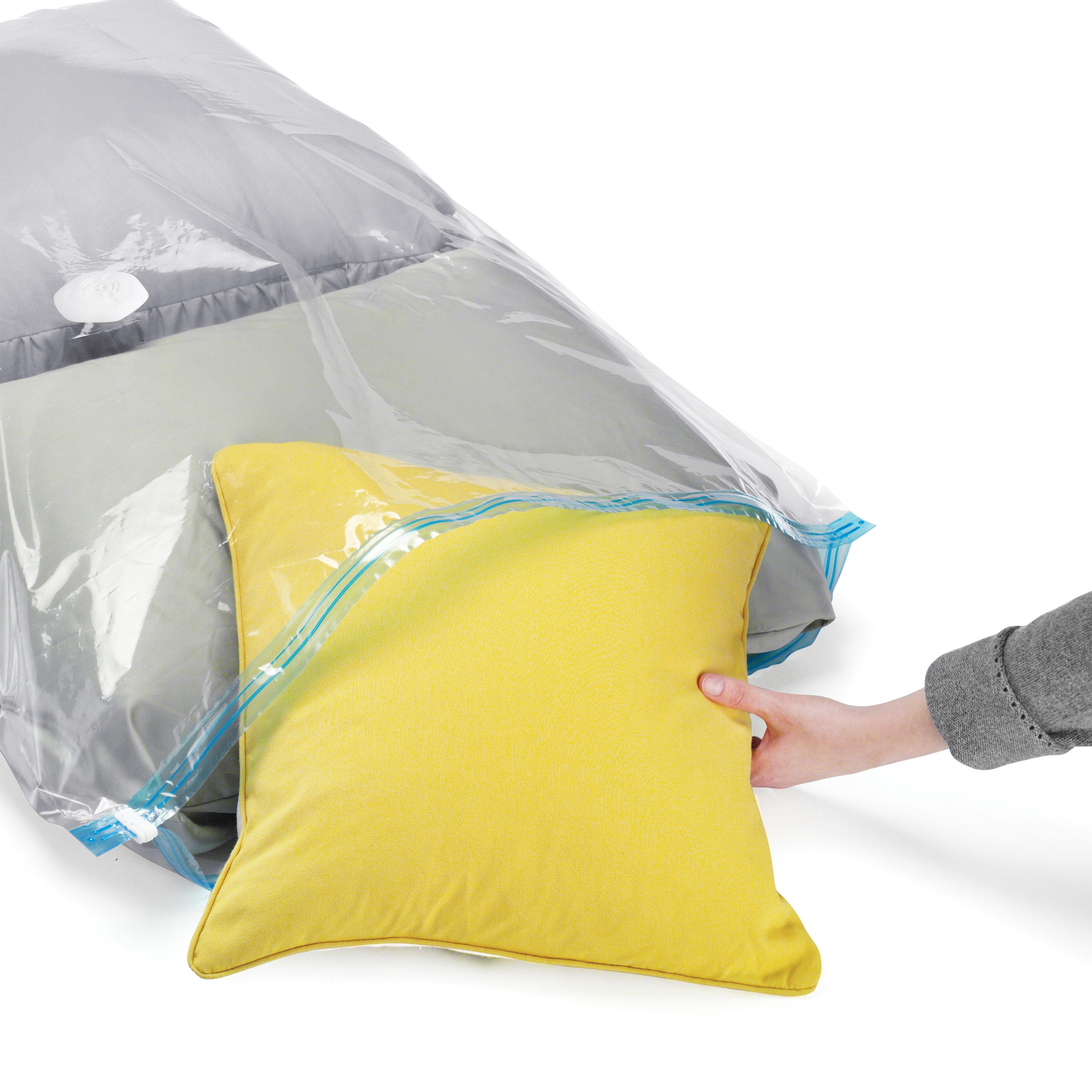 Whitmor Spacemaker 1 Piece Closet Vacuum Bag - Large - Clear - Assembled 24 W x 38 H inches