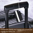 thumbnail image 6 of Uxcell 3.15"x1.65" Aluminium Luggage Tag Identifier Card Holder for Travel Black 5Pack, 6 of 6