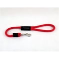 thumbnail image 1 of Soft Lines  Dog Snap Leash 0.5 In. Diameter By 2 Ft. - Red, 1 of 1