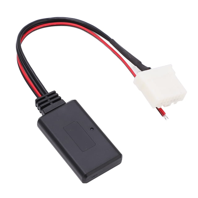 Adaptador AUX estéreo Bluetooth, radio estéreo para automóvil, cable AUXIN Bluetooth, cable de audio para radio Bluetooth, rendimiento finamente ajustado