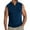 Mens Clothing Blue, variant on Mens Athletic Button Up Tank Tops, Workout Tops for Men Summer Big and Tall Casual Quick Dry Sleeveless Shirts with Pockets