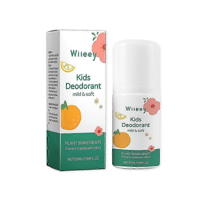 Desodorante natural para niños y adolescentes Desodorante para todo el cuerpo para niños 50 ml