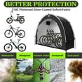 thumbnail image 3 of Tienda de campaña para guardar bicicletas Happy Travel, impermeable para 2 o 3 bicicletas, 3 of 8