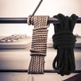 thumbnail image 4 of OUNONA Marine Dock Lines Black Braided Nylon Rope Strong Flexible Boat Mooring Rope, 4 of 8