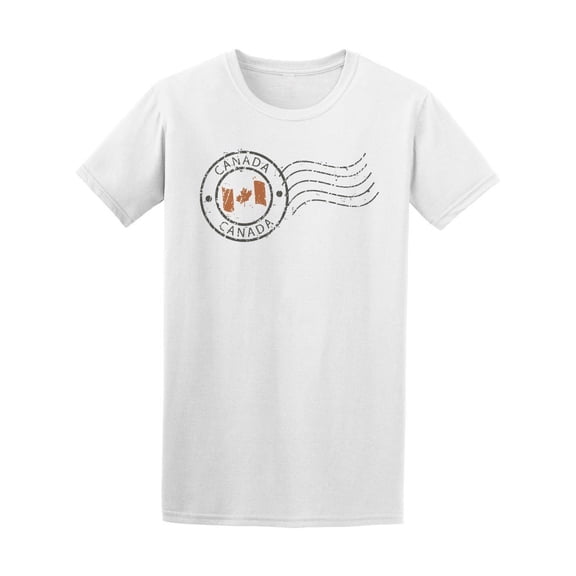 Canada, Canada Stamp Logo Tee Men's -Image by Shutterstock