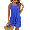 thumbnail image 3 of Traje de baño BKRIVE 2025 para mujer, color azul, talla M, 3 of 5