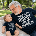 thumbnail image 3 of There's No Buddy Like My Grandson Matching Grandpa And Grandson Shirts, Grandpa And Me Outfit, Grandfather Gift, Father's Day Grandpa Gift, 3 of 7