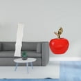 thumbnail image 2 of Lámpara De Pie Para Sala De Estar Con Pantalla Decorada Con Una Figura De Cerámica De Una Fruta, Ideal Para Decorar El Hogar, Cafeterías, Estudios O Cualquier Espacio Navideño., 2 of 8