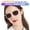 Transparent 1.00, variant on MARE AZZURO Bifocal Reading Sunglasses Women Trendy Square Outdoor Readers 0.0 1.0 1.5 2.0 2.5 3.0 3.5 4.0 (Pink, 3.50)