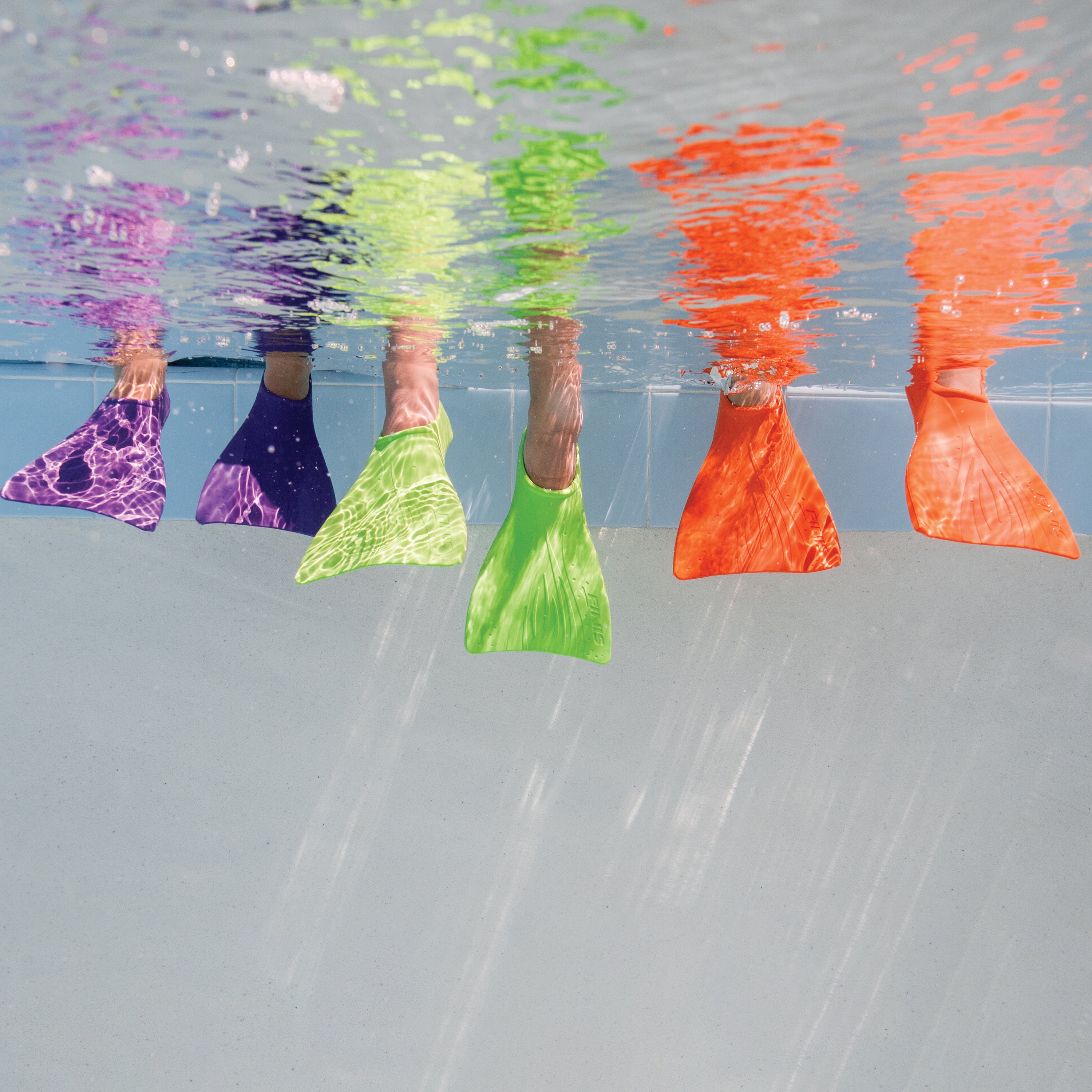FINIS Booster Fins - High-Quality Swim Fins for Kids Ages 8?11 - Swimming Fins to Improve Body Position and Kicking Technique - High-Quality Pool Accessories and Swim Gear - Orange
