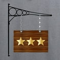 thumbnail image 3 of CafePress - 3 Star Hanging Sign Sweatshirt - Pullover Hoodie, Classic & Comfortable Hooded Sweatshirt, 3 of 4