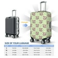thumbnail image 6 of Balery Luggage Cover Cute Animal Sloth On A Branch Print Suitcase Covers for Luggage Elastic Washable Suitcase Protector Fits 18-32 Inch Luggage-Small, 6 of 9