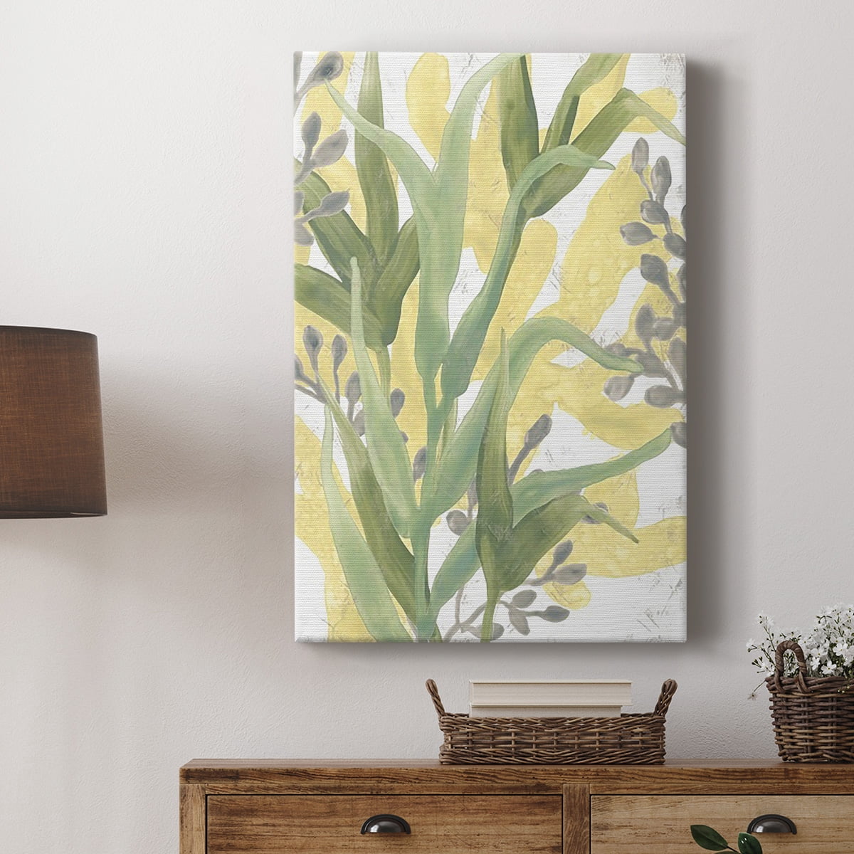 Sea Grass Fresco II Premium Gallery Wrapped Canvas - Ready to Hang