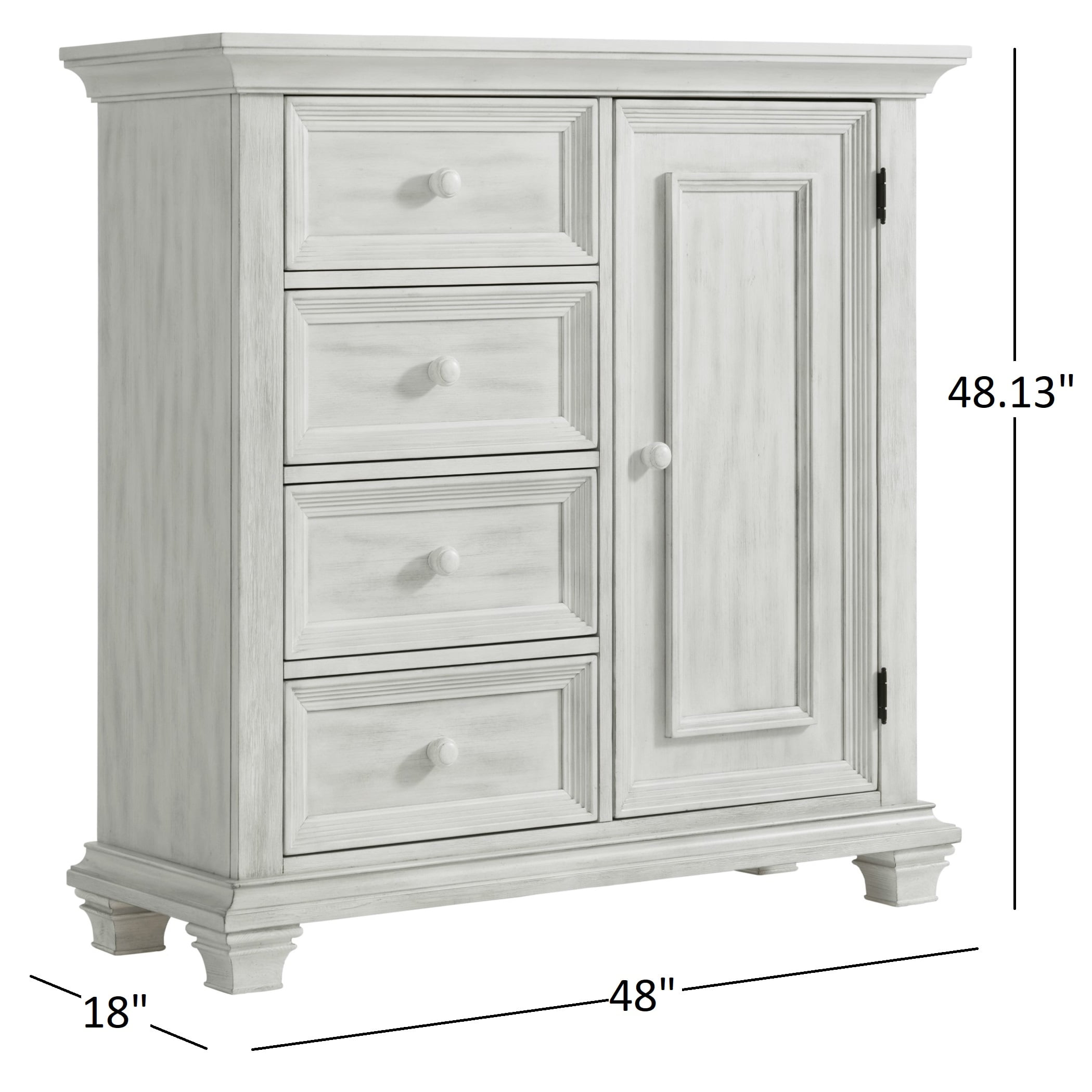 Oxford Baby Weston Chifferobe Midnight Slate - Walmart.com