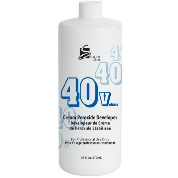 Superstar 40 Volume Cream Peroxide Developer 16 oz