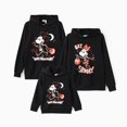 thumbnail image 7 of Disney Mickey Mouse Women Hoodie Minnie Glow In The Dark Graphic Halloween Pumpkin Family Set Sweatshirt Sizes S-XL, 7 of 7