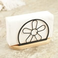 thumbnail image 1 of Table Napkin Rack Modern Metal Napkin Rack For Kitchen Tables And Countertops Cocktail Napkin Rack For Indoor And Outdoor Use, 1 of 6