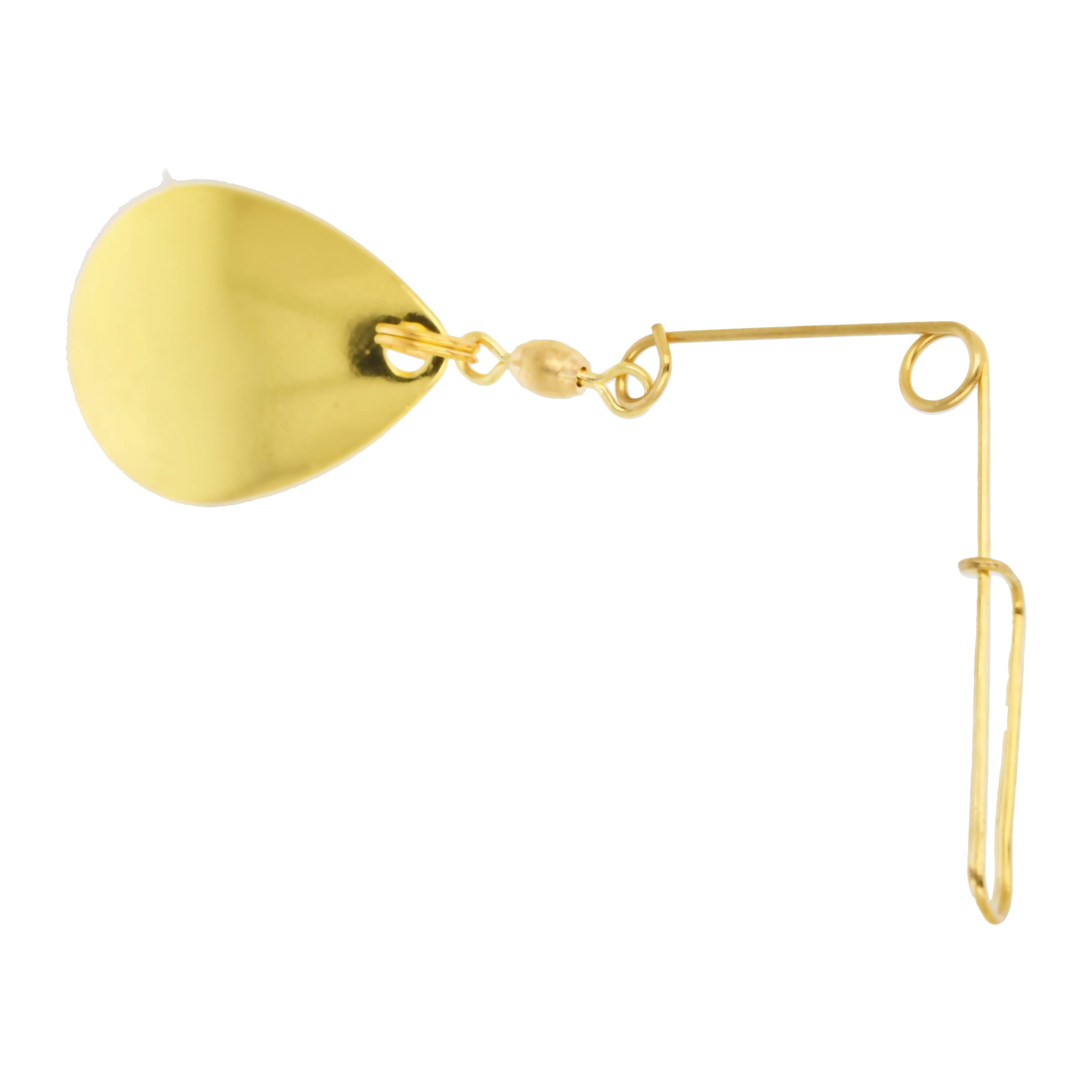 Eagle Claw Fishing Jig Panfish Spinner Arm, Gold, Size 0, 2 Count