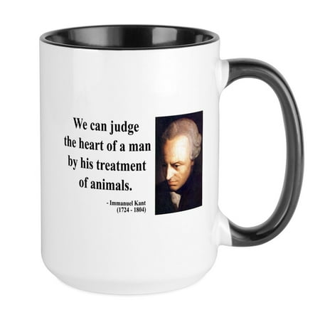 

CafePress - Immanuel Kant 4 Large Mug - 15 oz Ceramic Large Mug