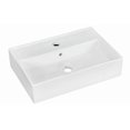 thumbnail image 2 of Imaginations Américaines 19.75-po. W Vessel Set Blanc, 2 of 9