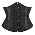 thumbnail image 2 of FAKKDUK Plus Size Corsets For Women, Corset Tops, Bustier Tops for Women, Sexy Boned Top, Bustier Lingerie For Halloween Costume Dress Gothic Shapewear Sexy Underwear, Black&M, 2 of 8