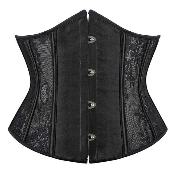 Corsets for Women Lingerie Bustier Top Gothic Shapewear Sexy Underbust Boned Waist Cincher Halloween Costume Dress