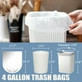 thumbnail image 3 of Bolsas de basura BENEVAL, 15 litros, 4 galones, 250 unidades, sin perfume, transparentes, 3 of 7