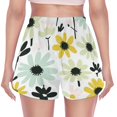 thumbnail image 3 of FORMRS Womens Swim Shorts Mesh Liner Quick Dry Casual Beach Board Bottom with Pockets, Sizes S-2XL, White Flower, 3 of 9