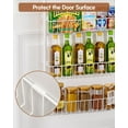 thumbnail image 3 of 6-Tier Over the Door Pantry Organizer, White Storage Shelves for Cabinet, Spice  with Removable Baskets, 3 of 7