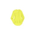 thumbnail image 1 of Aeropostale Womens Semi-sheer Henley Shirt, Yellow, Juniors, Small, 1 of 1