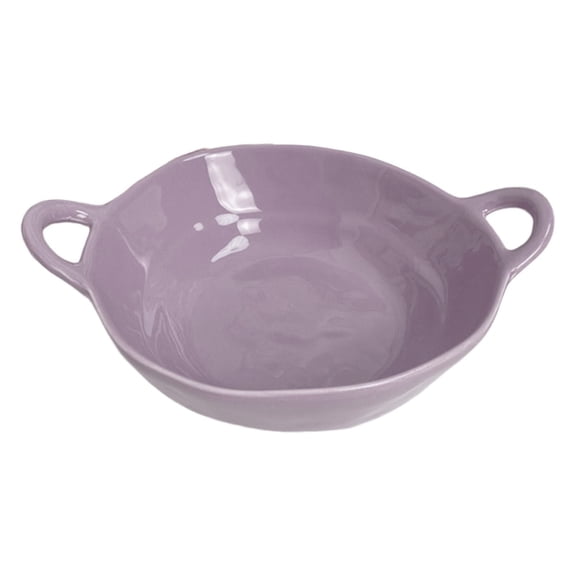 CMrtew Ceramic Bowl with Handles, Vintage Large Decorative Bowls Handmade Art Ceramic Salad Bowl for Weddings Kitchen Counter Dining Table Centerpiece Home Decor