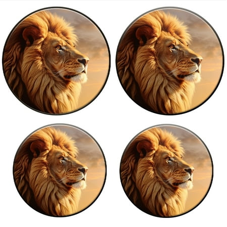 

Bahomeck Electric Stove Burner Covers Set Of 4 Majestic Lion With Mane Flowing In The WindMetal Gas Stove Burner Covers Protecting Gas Stoves 8 Inch And 10 Inch