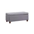 thumbnail image 1 of Storage Ottoman Bench, Lid-Removable Bin-Organizer for Home, Bedroom, Living Room & Kid Toys - Multicolor, 1 of 8