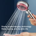 thumbnail image 5 of Handheld Shower Head, High Pressure Shower Head with Digital Temperature Display, LED Shower, Water Temperature-Controlled, Water Saving Filtered, Removable Panel, Easy Installation, for Dry Hair, 5 of 6