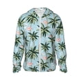 thumbnail image 2 of Lsque Flamingos And Palms UPF 50+ Lightweight Sun Protection Men's Women's Long Sleeve Shirt, Hoodie Performance -XX-Large, 2 of 9
