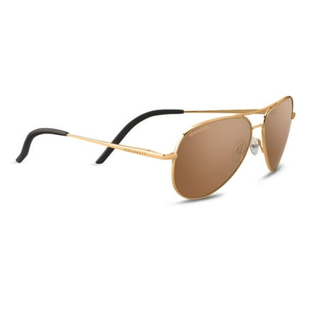 Serengeti 8551 Sunglasses Carrara Small Shiny Bold Gold PzG Drivers Gold 8551